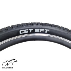 لاستیک دوچرخه سی اس تی سایز 27.5x2.25 مدل C-1752-1 دور ابریشم