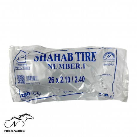 تيوپ دوچرخه شهاب سايز 26 مدل 48mm