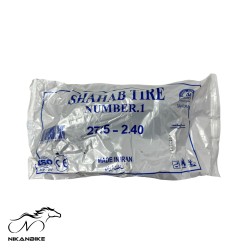 تیوپ دوچرخه شهاب سايز 27.5x2.40 مدل AV 60mm