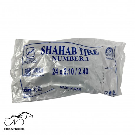 تيوپ دوچرخه شهاب سايز 24 مدل 48mm