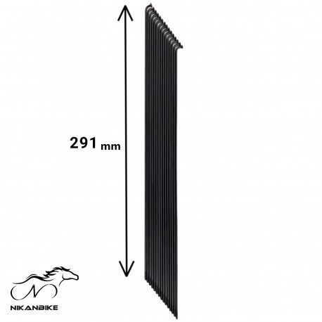 پره دوچرخه اوکی سايز 29 طول 291mm مدلA - بسته 144 عددی