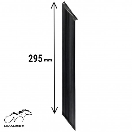 پره دوچرخه سايز 29 طول 295mm بسته 72 عددی