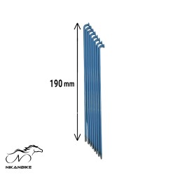پره ضخیم دوچرخه سايز 20 طول 185mm - پک 72 عددی