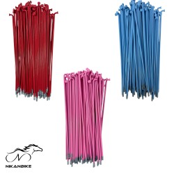 پره ضخیم دوچرخه سايز 20 طول 185mm - پک 72 عددی