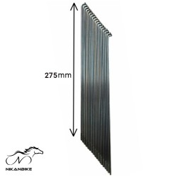 پره دوچرخه سايز 27.5 طول 275mm بسته 144 عددی