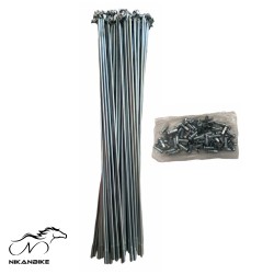 پره دوچرخه سايز 27.5 طول 275mm بسته 144 عددی