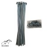 پره دوچرخه سايز 27.5 طول 275mm بسته 144 عددی
