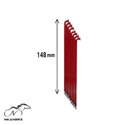 پره ضخیم دوچرخه سايز 16 طول 143mm - پک 72 عددی