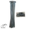  پره دوچرخه سايز 20 طول 183mm بسته 72 عددی