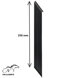 پره دوچرخه سايز 26 طول 258mm بسته 72 عددی