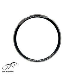 طوقه دوچرخه سایز 24 مدل 36 سوراخ مثلثی A طرح VITARA