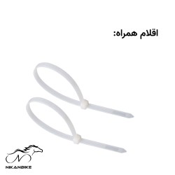 سبد دوچرخه مدل حصیری بزرگ پلاستیکی (بدون بست)