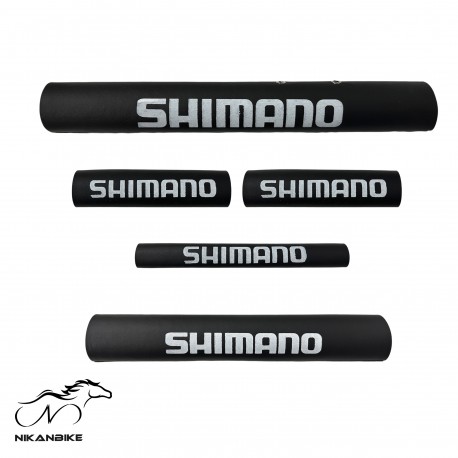 کاور تنه دوچرخه مدل SHIMANO طرح چرم - بسته 5 عددی