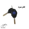 قفل دوچرخه کلیدی کاپریولو 1500-12 مدل سر آلومینیومی