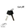 قفل دوچرخه کلیدی الکس 1800-12 مدل سر آلومینیومی