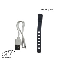 چراغ عقب دوچرخه مدل QX-W08B