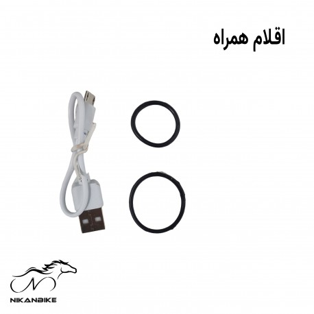 چراغ پلیسی دوچرخه مدل BS-216 (شارژی)