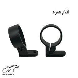 شبرنگ جلو و عقب دوچرخه با بست اور - بسته 2 عددی