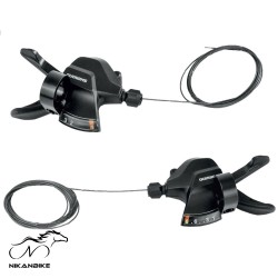 دسته دنده شیفتر شیمانو دوچرخه مدلShimano SL-TX50-7SP - بسته دو عددی