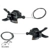 دسته دنده شیفتر شیمانو دوچرخه مدلShimano SL-TX50-7SP - بسته دو عددی
