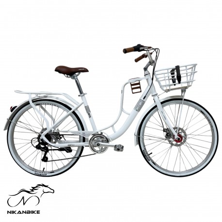 دوچرخه شهری کینگ سایز 26 مدل ROYAL دیسکی (1x7 دنده)