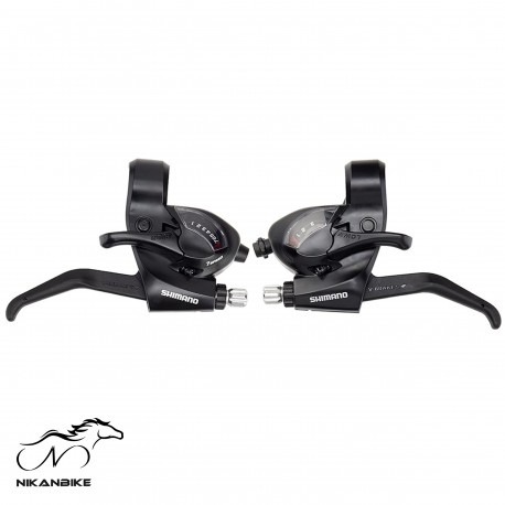 دسته دنده کتی شیمانو اصل 21 سرعته مدل SHIMANO ST-EF41 3x7 sp