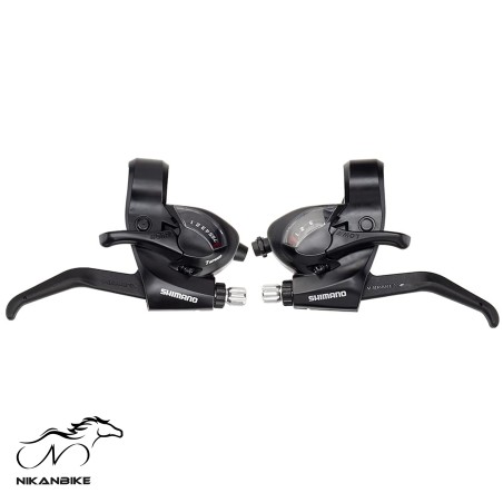 دسته دنده کتی شیمانو اصل 21 سرعته مدل SHIMANO ST-EF41 3x7 sp