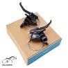 دسته دنده کتی شیمانو اصل 21 سرعته مدل SHIMANO ST-EF41 3x7 sp