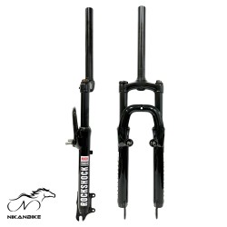 دوشاخ کمکدار دوچرخه سایز 26 مدل قفل شو فلزی