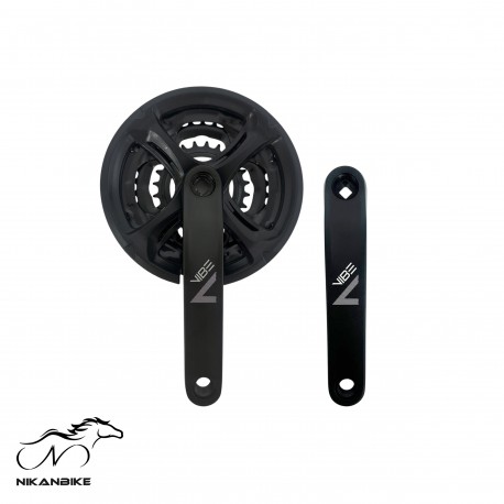 طبق قامه دوچرخه وایب مدل آلومینیومی 160v1 3sp 42 - پک 2 عددی