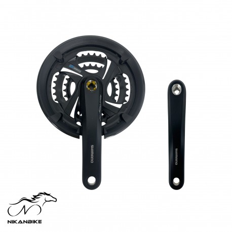 طبق قامه دوچرخه شیمانو 3SP مدل SHIMANO FC-TX801 48T - پک 2 عددی