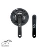 طبق قامه دوچرخه وایب مدل آلومینیومی 160v2 3sp 42T - پک 2 عددی