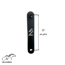 طبق قامه دوچرخه وایب مدل آلومینیومی 160v2 3sp 42T - پک 2 عددی