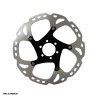 روتور دیسک دوچرخه شیمانو مدل 6 پیچ Shimano Deore XT SM RT86 180mm