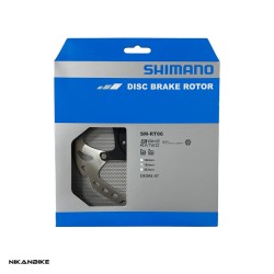 روتور دیسک دوچرخه شیمانو مدل 6 پیچ Shimano Deore XT SM RT86 180mm