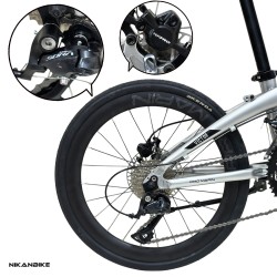 دوچرخه بزرگسال مارین سایز 20 مدل VICTOR Z9 تاشو (2x9 دنده)