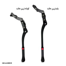 جک عقب دوچرخه سایز29-24 مدل تنظیمی تنه خور با بست 11 سانتی TURBO