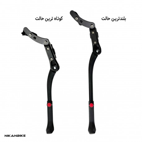 جک عقب دوچرخه سایز29-24 مدل تنظیمی تنه خور با بست 11 سانتی TURBO