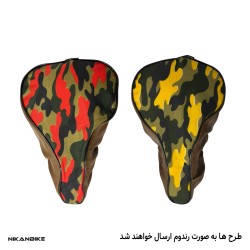 روکش زین دوچرخه طرح چرم(بزرگ)