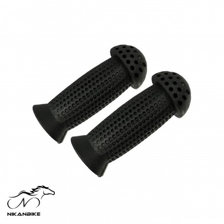 گریپ دسته دوچرخه سايز 20-16 مدل زنبوری - بسته 2 عددی