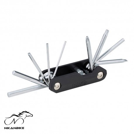 آچار دوچرخه 10 کاره پرو مدل Pro 10 minitool fanctions