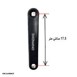 قامه دوچرخه سايز 26 مدل مربع آلومینیومی