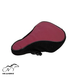 روکش زین دوچرخه طرح چرم و مخمل