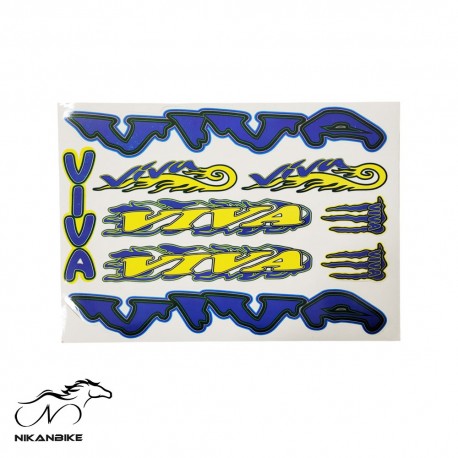 استیکر دوچرخه مدل VIVA