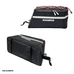 کیف ترکبند دوچرخه مدل ROCKBROSبا نوار شبرنگ ایمنی