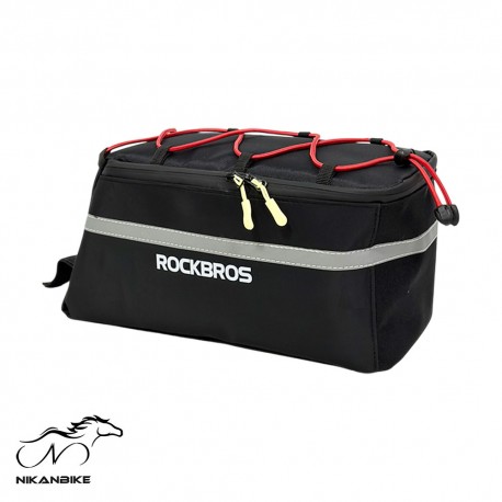 کیف ترکبند دوچرخه مدل ROCKBROSبا نوار شبرنگ ایمنی