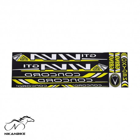 برچسب دوچرخه مدل viva پلاستیکی ضد آب