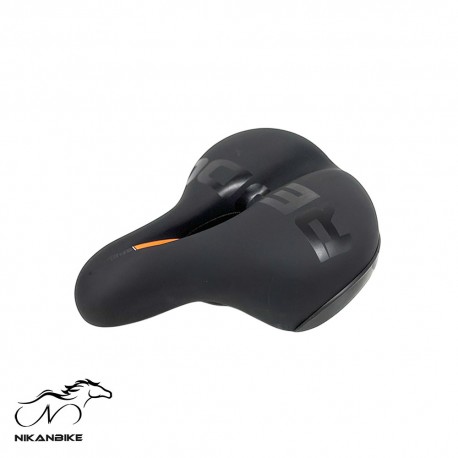 زین دوچرخه ولو مدل پهن سوراخ دار