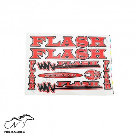  استیکر دوچرخه مدل FLASH