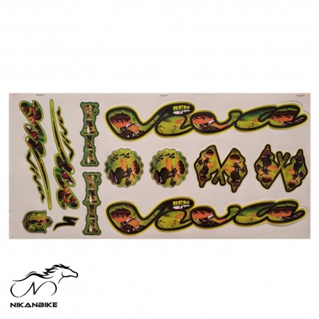 استیکر دوچرخه مدل BENTEN